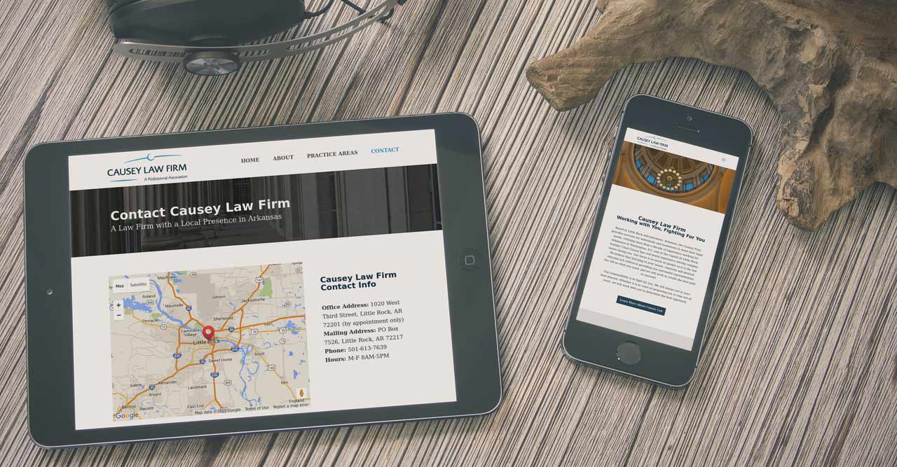 Law Firm Websites in Little Rock, Arkansas | Web Design by Rock Two Associates